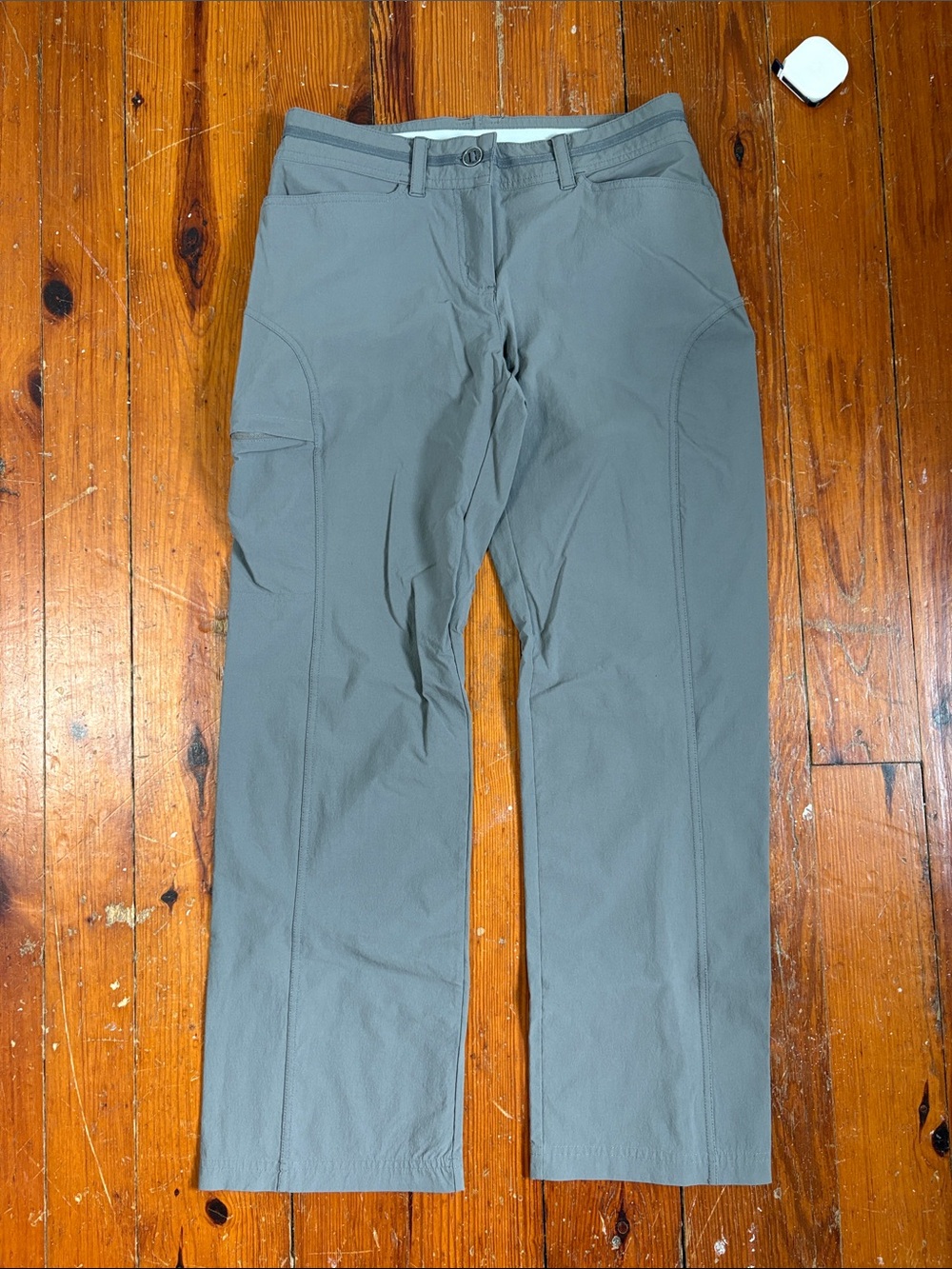 ExOfficio Gray Technical Outdoor Cargo Pants Hiking Travel Size 6